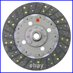 M3705750N 10-3/8 Transmission Disc, Woven, with 15/16 13 Spline Hub Fits ISEKI