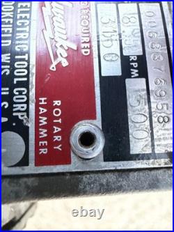 MILWAUKEE 5347 Heavy Duty 1-1/2 Rotary Hammer Spline Drive