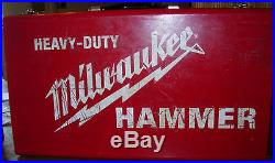 MILWAUKEE THUNDERBOLT SPLINE BIT I12 ROTARY HAMMER CORDED 5316 NEWithOLD STOCK With