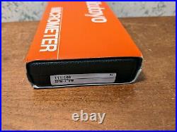 MITUTOYO 0-1 Inch SPLINE MICROMETER with CASE SEALED PACKAGING 0001 CARBIDE
