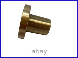 Maedler 64855500 Splined hub with flange, Brass 40mm