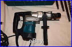 Makita HR4041C 1-9/16-Inch Rotary Hammer Spline with Chisels and Bits