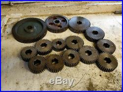 Metal Lathe changewheel gears 12dp 6 spline Colchester Harrison