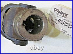 Miller sprayer hydraulic pump driveshaft from Case 1-1/4 round x 1-1/4 spline