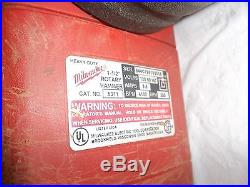 Milwaukee 5311 Heavy Duty Rotary Hammer Drill 1 ½ Spline Drive Thunderbolt