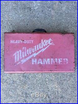 Milwaukee 5316 Thunderbolt Spline Rotary Hammer 1-1/2 withcase