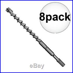 Milwaukee 8 Pk 8pk 3/4 x 31 x 36 Spline Shank Rotary Hammer Bit48-20-4350 New