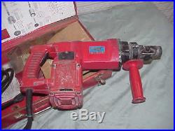 Milwaukee Eagle 5341 Hammer Drill 1-1/2 splined shank type corded demo work