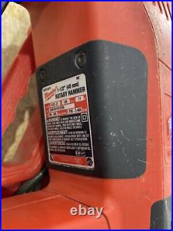 Milwaukee Heavy Duty 1 1.5 Rotary Hammer 5315-21, Spline Shank, Tested