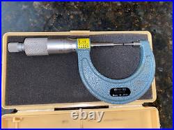 Mitutoyo 111-166 Spline Micrometer, 0-1 Range. 0001 Graduation