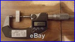 Mitutoyo 331-351 digimatic coolant proof digital spline micrometer 0-1/ 0-25mm