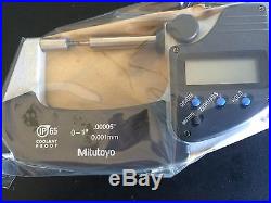 Mitutoyo 331-361-30 IP65 Digital Spline Micrometer 0-1 NEW sealed