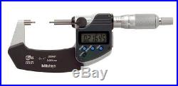 Mitutoyo 331-361-30 Spline Micrometer, 0-1/0-25.4mm Range. 00005/0.001mm