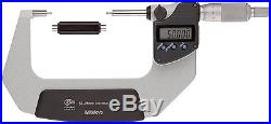 Mitutoyo Digital Outside Spline Small Face Micrometer 50-75mm / 0.001mm 10mm Tip