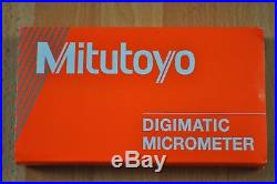 Mitutoyo Digital Spline Micrometer 0-1 Inch, Model 331-351-30, Spc Output, Ip 65