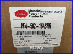 Muncie PF4-502-16ASRR Gear Pump 11 spline New in Box