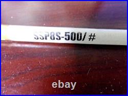 NB Spline Shaft, Carbon Steel, 8 mm, 500 mm SSP8S -500mm(EF)