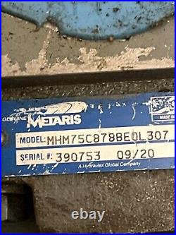 NEW- Metaris MHM75A878BY0R307 Hydraulic Motor MHM75 Series Splined Shaft NEW