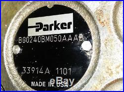 NEW PARKER HYDRAULIC BRAKE MOTOR BG Series BG0240BM050AAAB 14 Spline