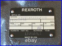 NEW Rexroth A10VS045DRG31RPRC62K04 Hydraulic Pump 1 Diameter / 15 Spline / CW