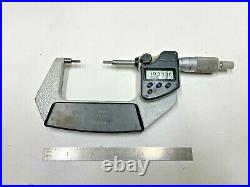 NICE Mitutoyo Digital Spline Micrometer 1-2 (Reduced Anvil Dia). 00005 331-352