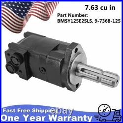 New 9-7368-125 7.63 cu in Hydraulic PTO Drive Motor Dynamic BMSY125E2SLS