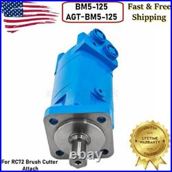 New Cycloidal Hydraulic Motor 6 Spline AGT-BM5-125 For RC72 Brush Cutter Attach