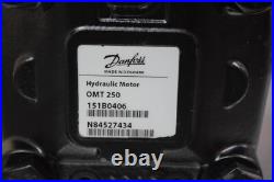 New Danfoss OMT250, O-Series, Splined 17T 1-1/2, 4 Bolt C, 250cm3/U, 500-600rpm