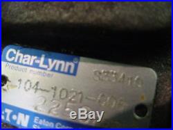 New Genuine Eaton Char-lynn 2000 series hydraulic motor 104-1021-006 splined sft
