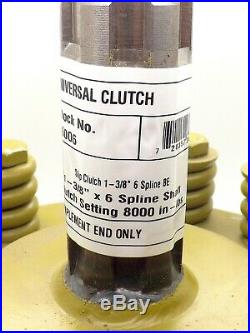 New Genuine Weasler Friction Clutch 1-3/8 X 6 Spline 560-6006 7 O. D