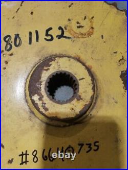 New Holland 2200h Header Auger Drive 9801152 86640735 50T sprocket Taper Spline