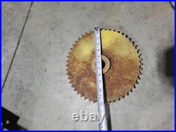 New Holland 2200h Header Auger Drive 9801152 86640735 50T sprocket Taper Spline