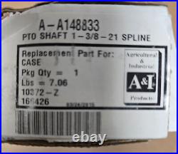 New Old Stock A&I Shaft, PTO 1000 RPM (1 3/8 21 Spline) A-A148833