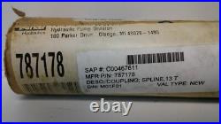 New Old Stock! Parker Hydraulic Coupling Spline 13t 6a1 787178