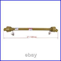 New PTO Shaft Driveshaft for 1-3/8 x 6 Spline Both Ends 47-69 Length Series 1