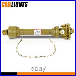 New PTO Shaft PTO Drive Shaft 1-3/8x6 Spline with Slip Clutch T4 31.5-41 Yellow