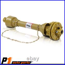 New PTO Shaft PTO Drive Shaft 1-3/8x6 Spline with Slip Clutch T4 31.5-41 Yellow