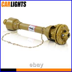 New PTO Shaft PTO Drive Shaft 1-3/8x6 Spline with Slip Clutch T4 31.5-41 Yellow