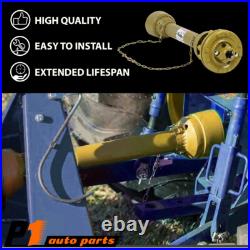 New PTO Shaft PTO Drive Shaft 1-3/8x6 Spline with Slip Clutch T4 31.5-41 Yellow