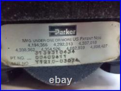 New Parker Hydraulic Motor Gear Pump 00409411 4bolt Flange 14 Spline Shaft R34