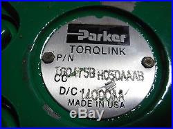 New Parker Torqlink TG Series Hydraulic Spline Shaft Motor TG 0475 B H 05 0 AAAB