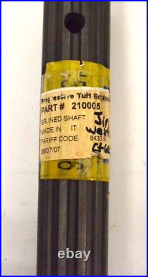New, Progressive 210005 Splined Shaft Ready to Ship Today In Stock
