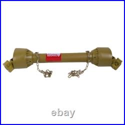 New Pto Drive Shaft 1-3/8 6 Spline Ends Round End T1 27-35 For Tractor