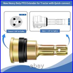 New Upgraded Heavy Duty PTO Extender Adapter for Tractor PTO Shaft Extension