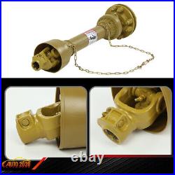 New Yellow PTO Shaft PTO Drive Shaft 1-3/8x6 Spline with Slip Clutch T4 31.5-41