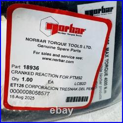 Norbar Cranked / Splined Reaction (Aluminium) for ET-92 / HT-92 / PTM-92