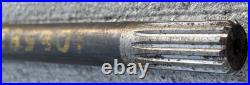 OEM MT 106583 Hydraulic Pump Shaft 7/8 Diameter x Dual 13-Tooth Spline PTO