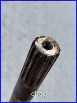 OEM MT 106583 Hydraulic Pump Shaft 7/8 Diameter x Dual 13-Tooth Spline PTO