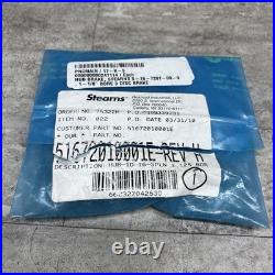OEM Stearns 51672010001E Brake Hub, 1D 16 Spline, 1.125 Bore, New