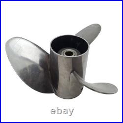OMC Evinrude Johnson Raker 3855154 Propeller, 14-1/2 x 22 Pitch, LH, 19 Spline